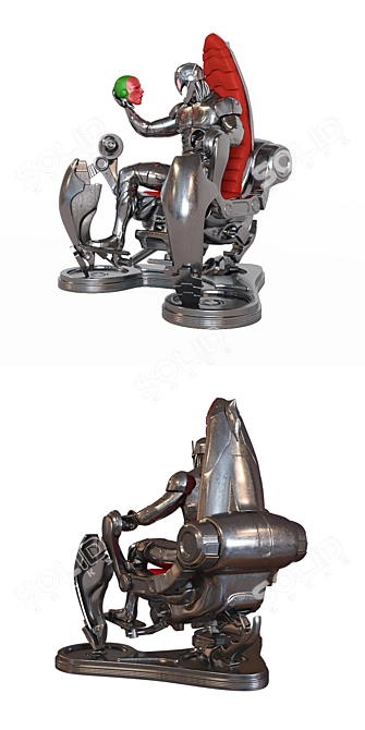 Marvel Ultron: Classic Throne 3D model image 2