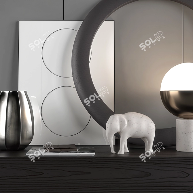 Poliform Chloe Night Complements 3D model image 2