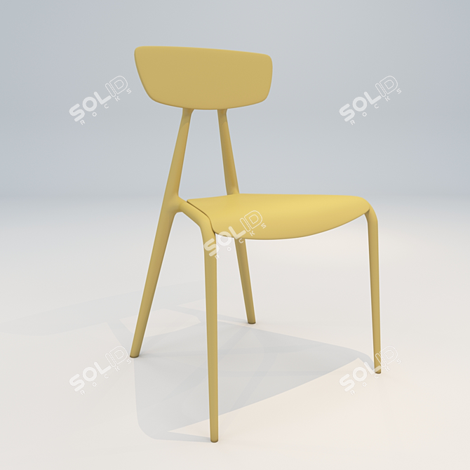 Ultimate Comfort Chair 3D model image 1