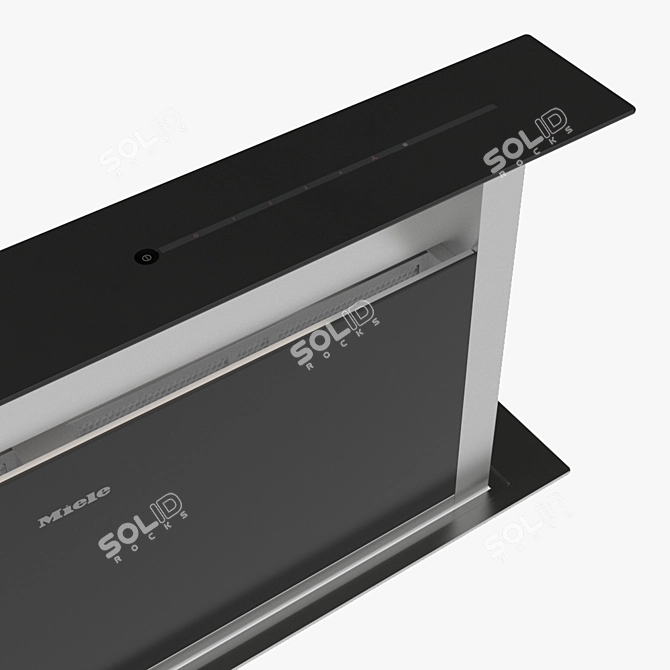 Miele Downdraft Extractor: Sleek and Efficient 3D model image 2