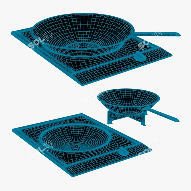 Miele ProLine CS 1223-1: Versatile Hobs & CombiSets 3D model image 3