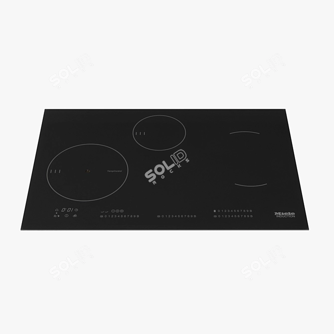 Miele KM 6839: Induction Perfection 3D model image 2