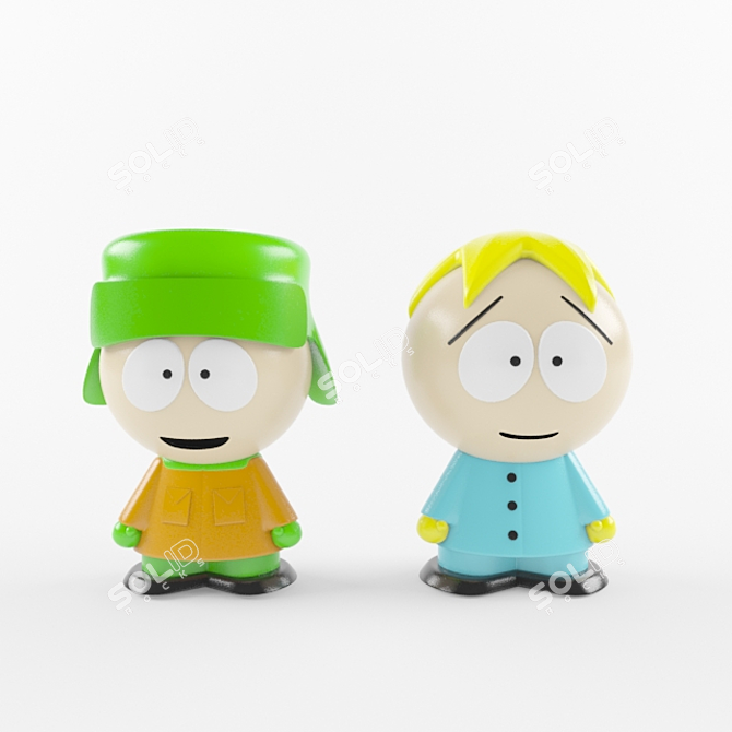 South Park Collectible Figures 3D model image 2
