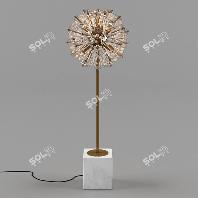 Elegant Dickinson Table Lamp: Kate Spade Designer 3D model image 1