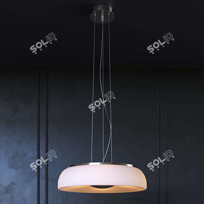 Astero Chandeliers Set: 400mm & 800mm 3D model image 2