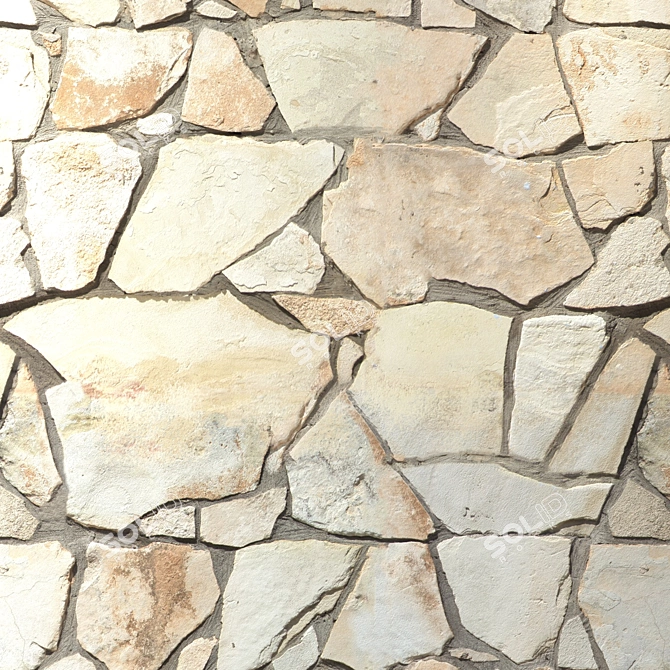 Seamless Stone Texture 3D model image 3
