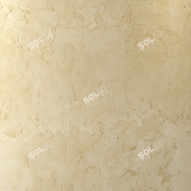 Seamless Plaster Art 4K 3D model image 3