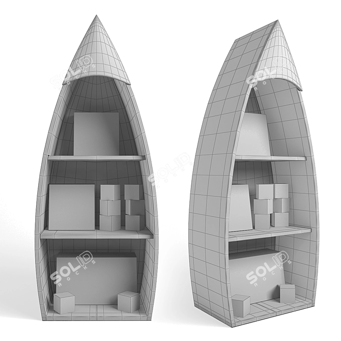 Organize & Play: Kids Storage 3D model image 3