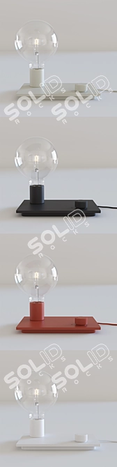 Muuto Control Lamp: Modern, Minimalist Design 3D model image 2