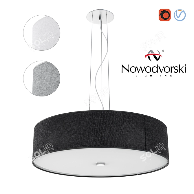 Modern Pendant Lamp | Nowodvorski Viviane 3D model image 1