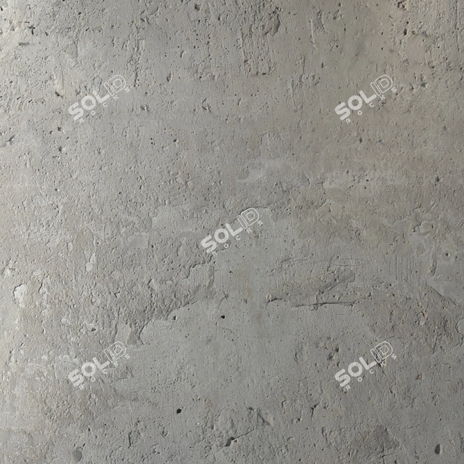 Seamless 4K Concrete Texture 3D model image 3