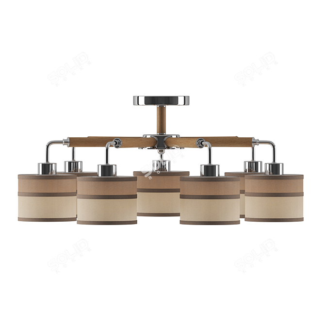 Freya Helen PL-07 Ceiling Light 3D model image 1