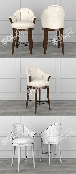 Sunset Drive Chair, Christopher Guy 3D model image 2