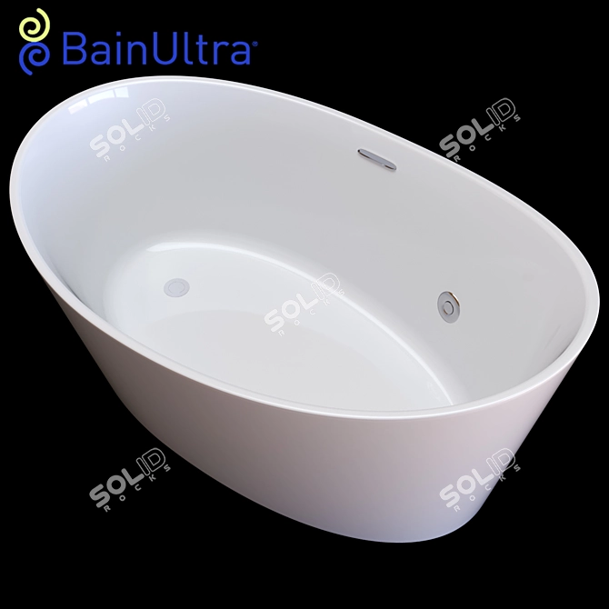 Evanescence Free Flow Tub 3D model image 2