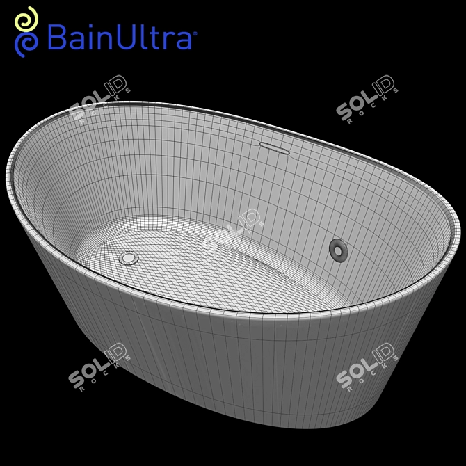 Evanescence Free Flow Tub 3D model image 3