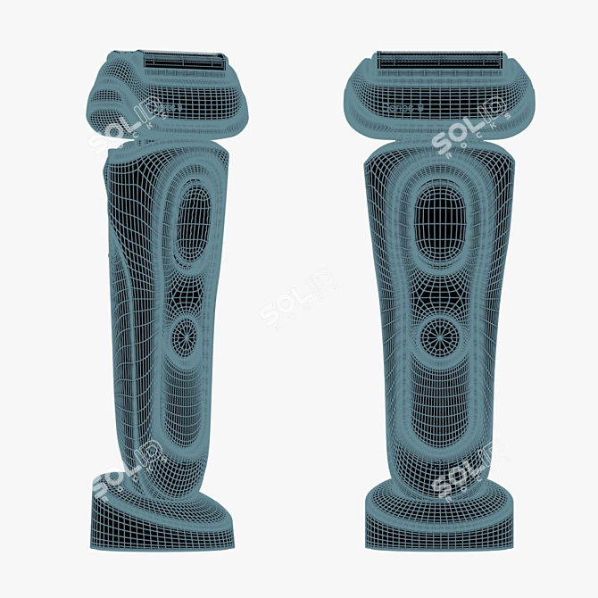 Braun Series 9 9260s Electric Shaver 3D model image 3