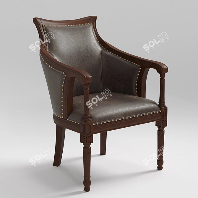 Title: Valena Classic Office Chair 3D model image 1