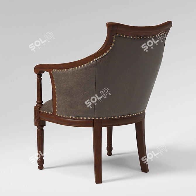 Title: Valena Classic Office Chair 3D model image 3