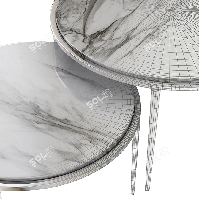 EICHHOLTZ Fredo Coffee & Side Tables 3D model image 3