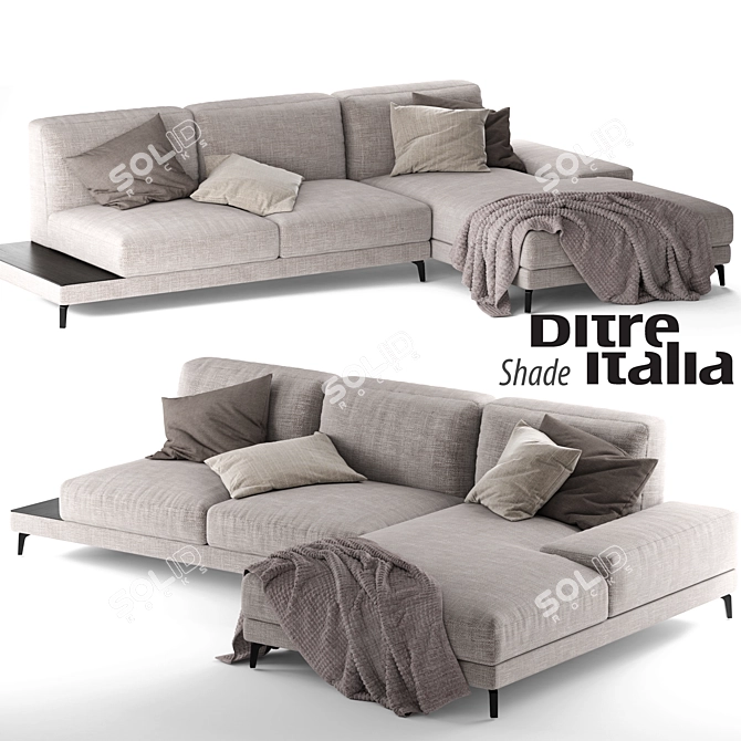Modern Italian Ditre Sofa 3D model image 1
