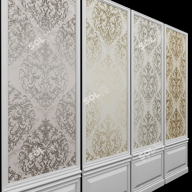 Seabrook Lanai-6 Wallpaper: USA-Made Acrylic Coated Design 3D model image 2