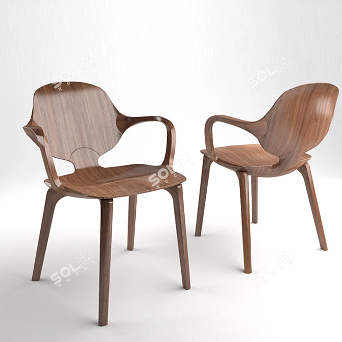 Title: Clad Chair by Jader Almeida 3D model image 2