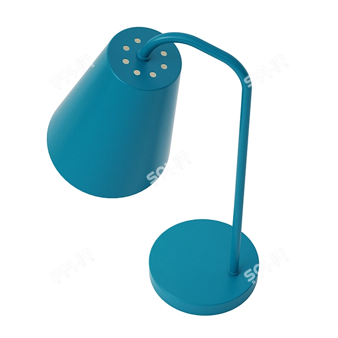 Clyde: Versatile Floor and Table Lamp 3D model image 2
