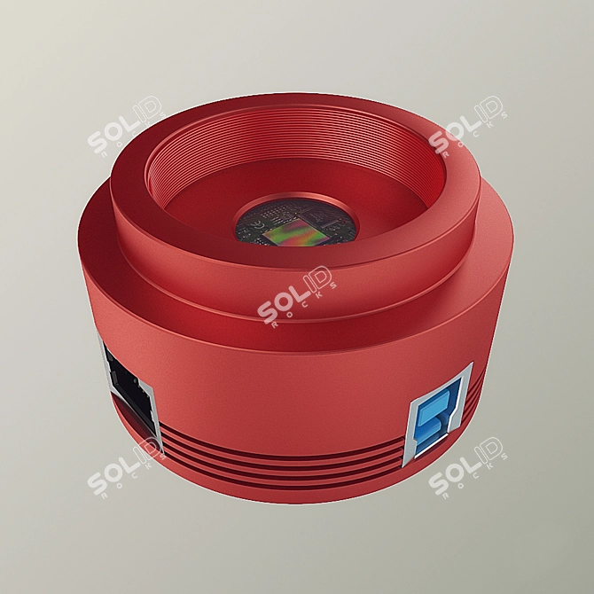 Ultra-Fast ASI120S CCD Camera 3D model image 1