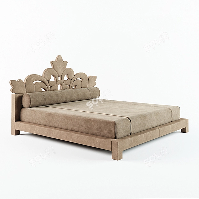 Colombostile Eclettico Touch Bed 3D model image 1