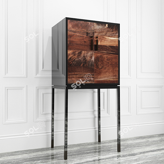 Hudson Bar Magnum Barbox 3D model image 2