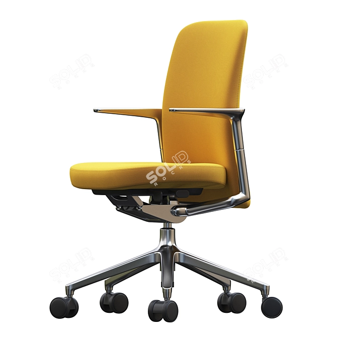 Vitra Pacific Ergonomic Office Chair 3D model image 1