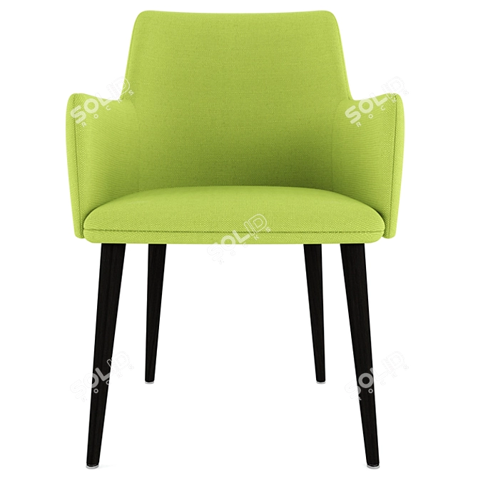 Modern Mid-Century Murray Chair 3D model image 1