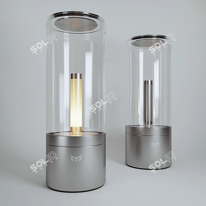 Xiaomi Yeelight Smart Candle: Innovative & Stylish 3D model image 1