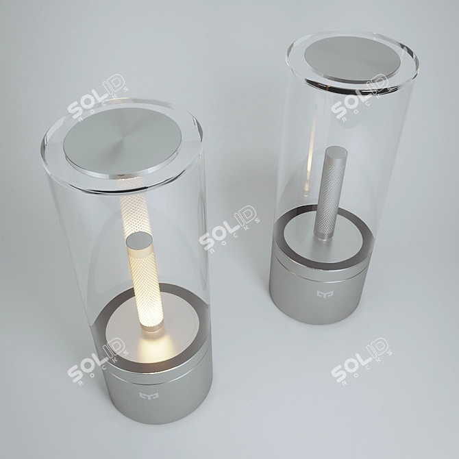 Xiaomi Yeelight Smart Candle: Innovative & Stylish 3D model image 2