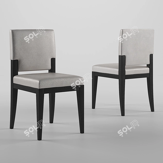 Modern Alter London Graham Dining Chair 3D model image 1