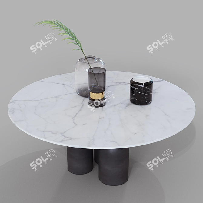 Bonaldo COP Round Table 3D model image 2