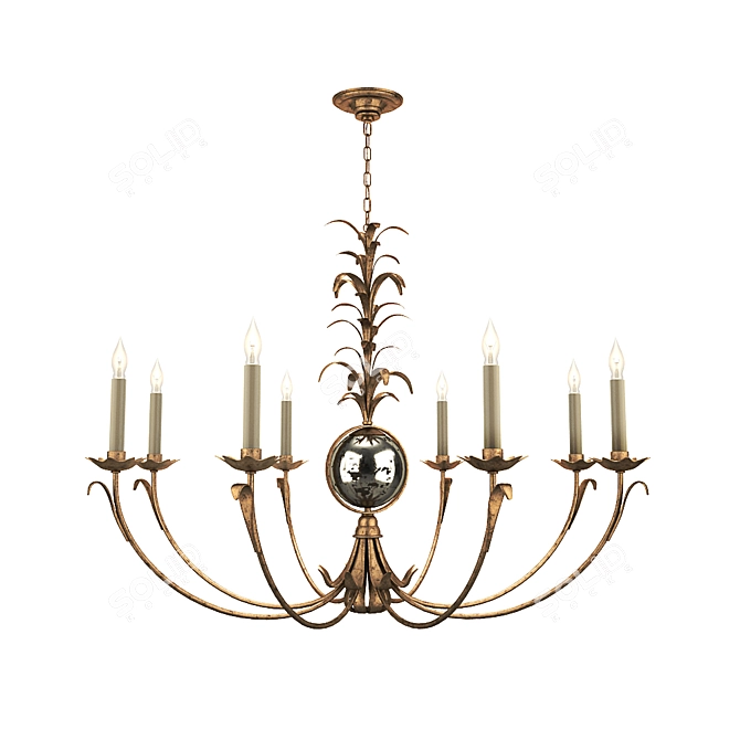 E.F. Chapman Gramercy Medium Chandelier 3D model image 1