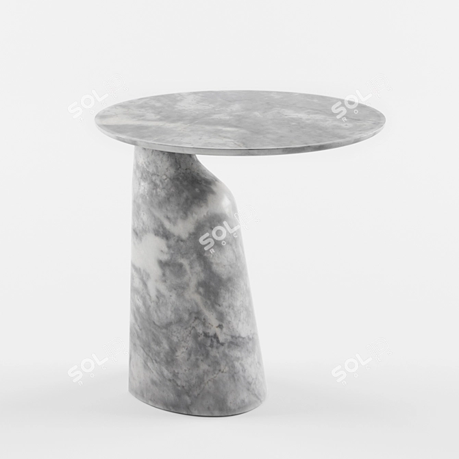 Monolithic Coffee Table: Contemporary Elegance 3D model image 1