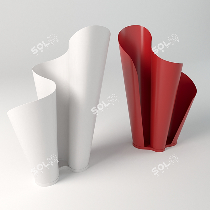 Modern Umbrella Stand: Tonin Casa Narciso 3D model image 2