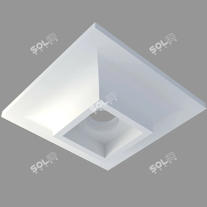 Stellanova Directional Ceiling Light 3D model image 2