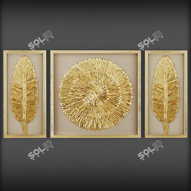 Artistic Treasures: Picture Collection 3D model image 1