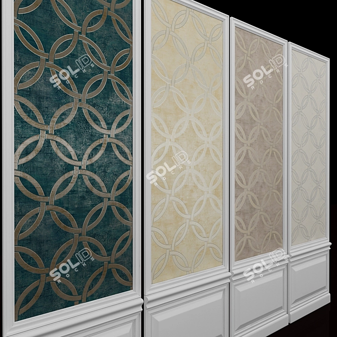 Lux Decor: USA-Made Seabrook Designs 3D model image 2