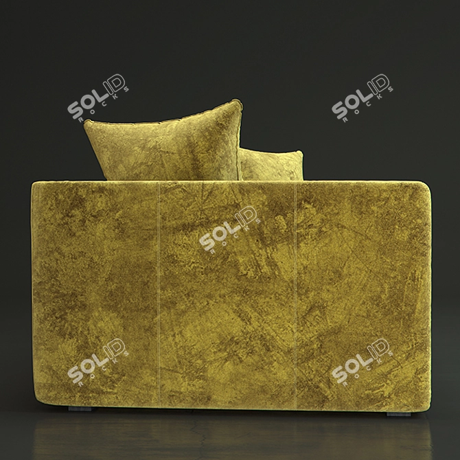 Keith Sofo Vintage Modern Sofa 3D model image 2