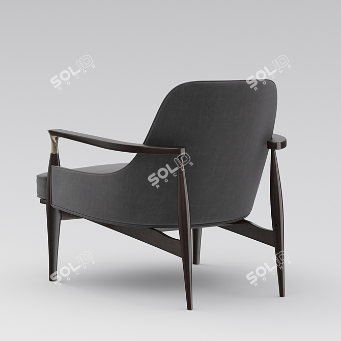 Ib Kofod-Larsen Lounge Armchair 3D model image 2