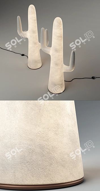 GRINGO Lamp: Stylish Lighting Solution 3D model image 2