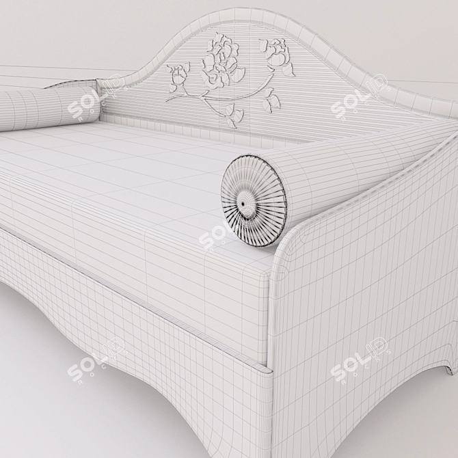 Astoria Children's Bed - MN-218-12 - 2060x1020x940 mm 3D model image 3