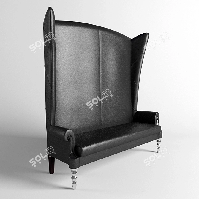 Elevate Your Space: Visionnaire Siegfrid Hight Bench 3D model image 1