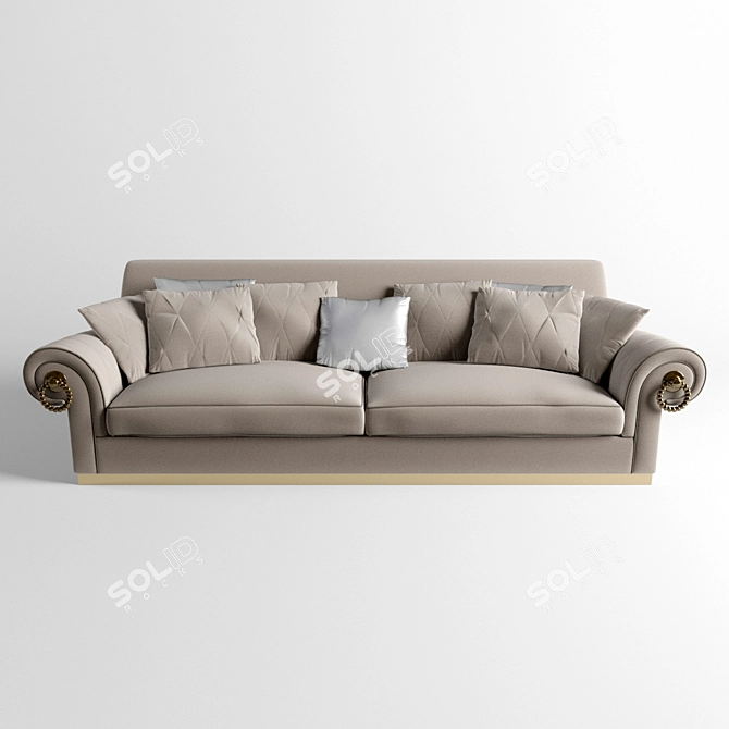 Enea Visionnaire Sofa - 850х2850х1110 Dimensions! 3D model image 1