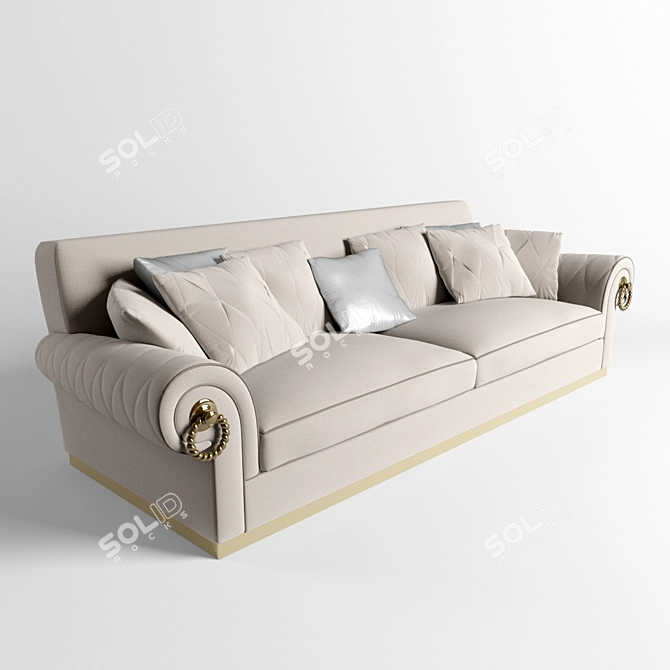 Enea Visionnaire Sofa - 850х2850х1110 Dimensions! 3D model image 2