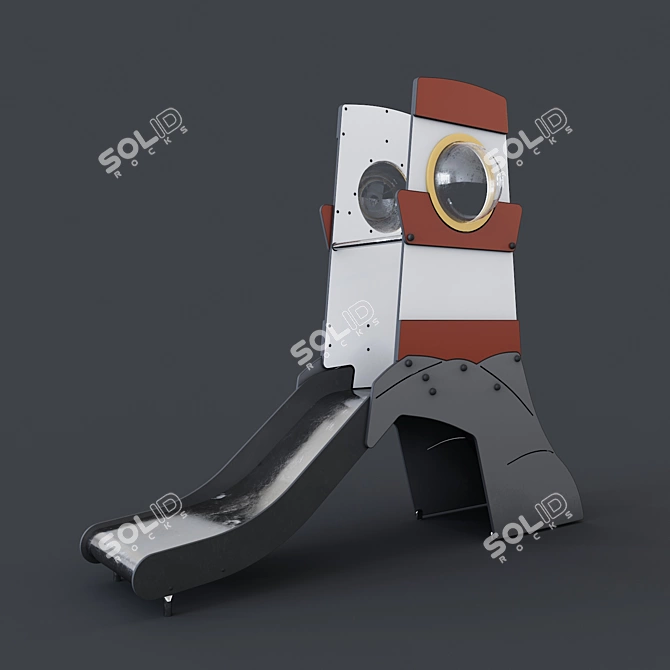 Little Slide Kingdom 3D model image 1